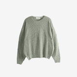 Grey sweater, front view