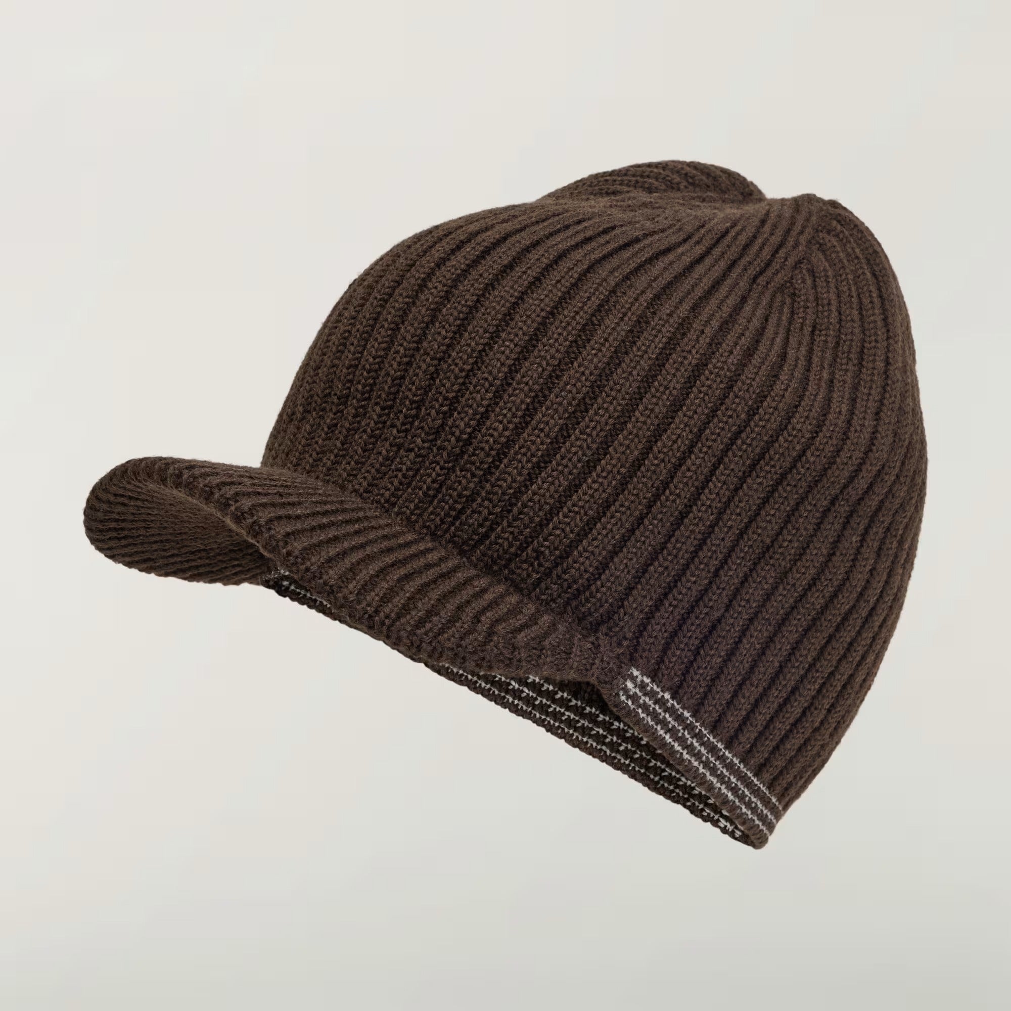 Brown hat, front view