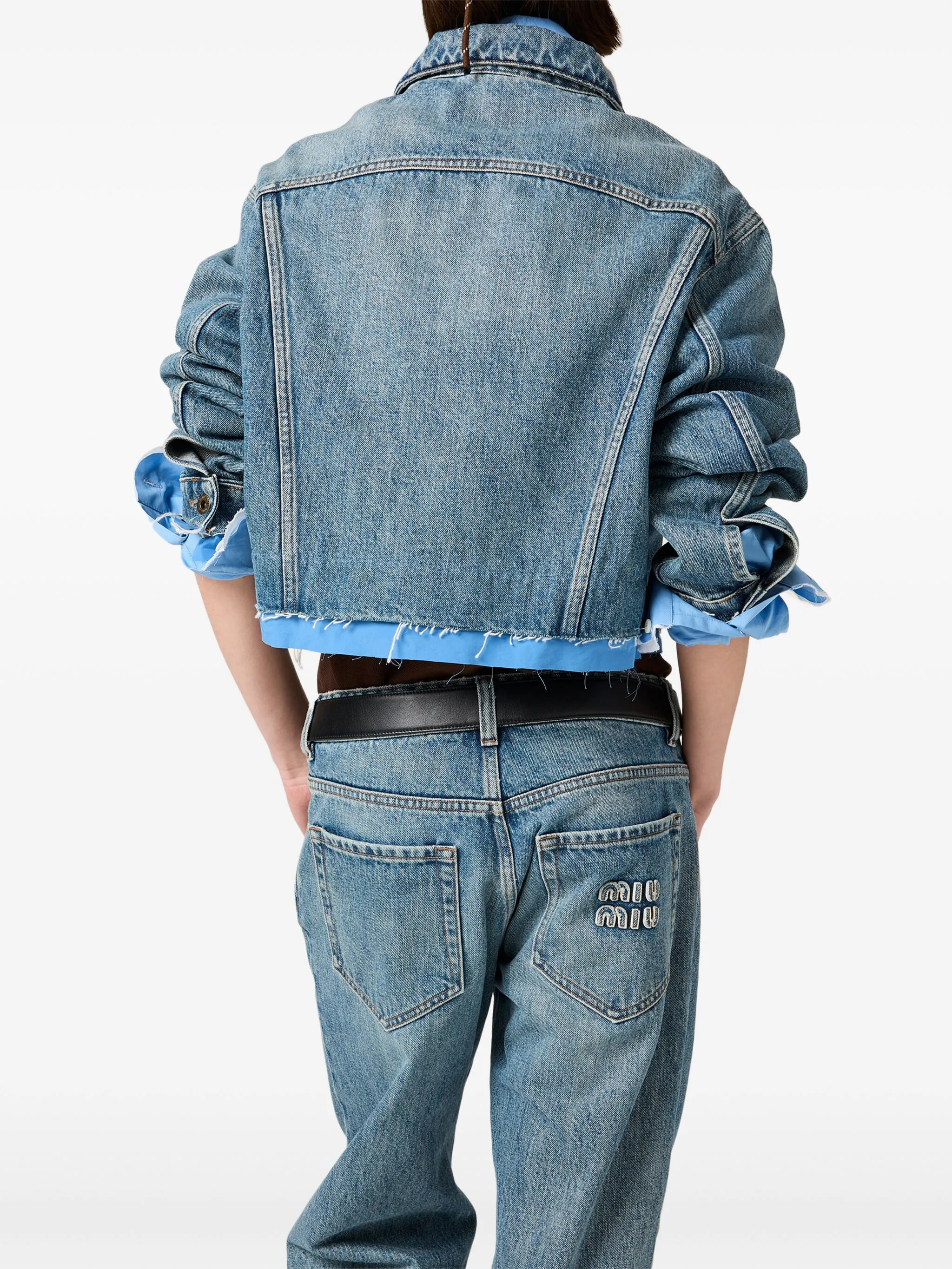 パンツ miu miu denim pants Miu Miu Denim pants | REVERSIBLE