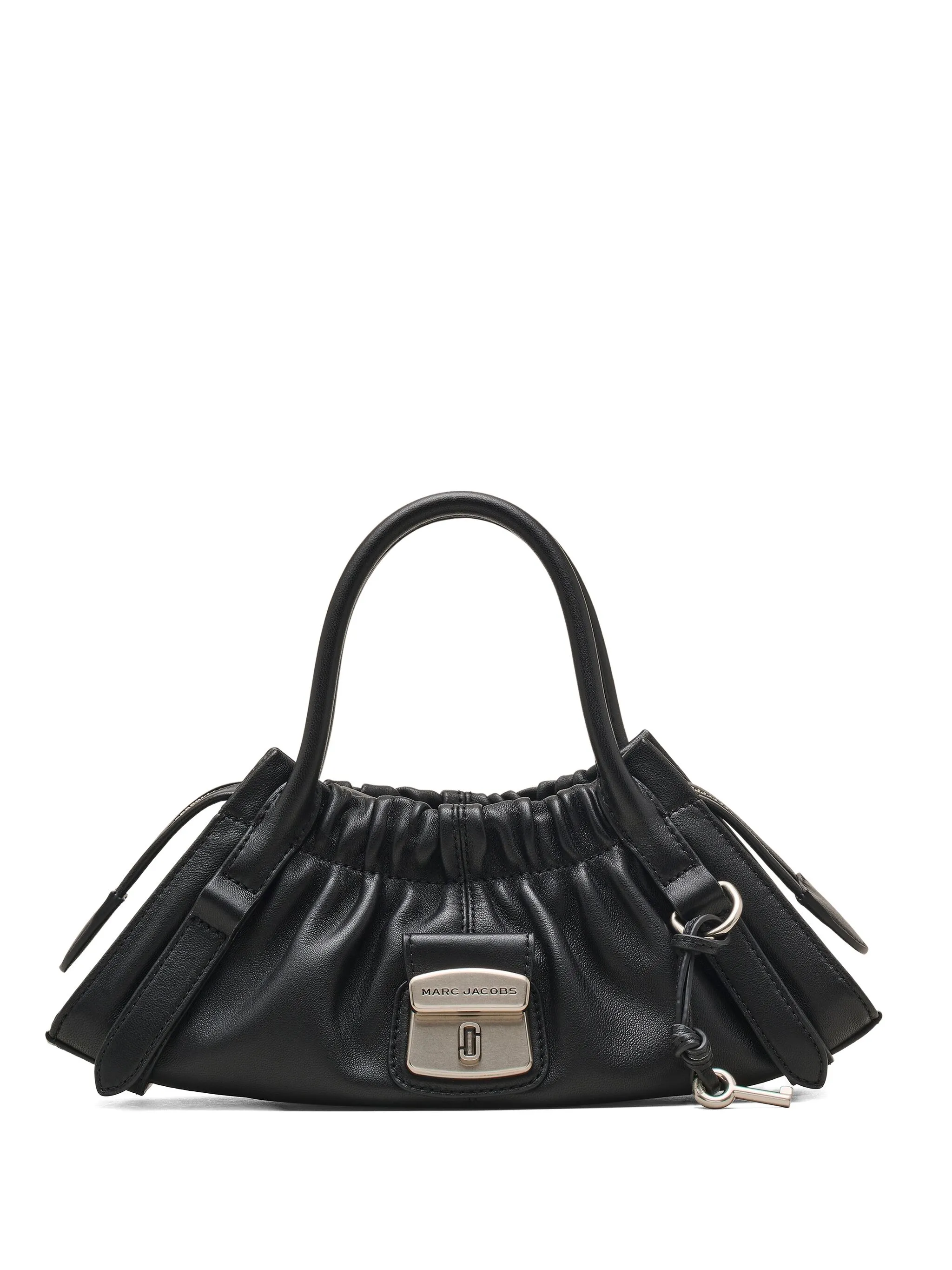 black bag, front view