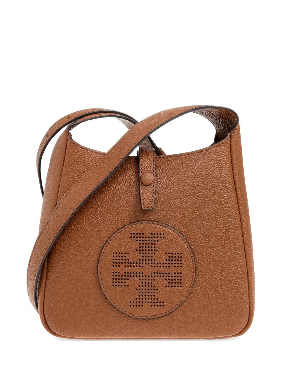 Tan bag, front view