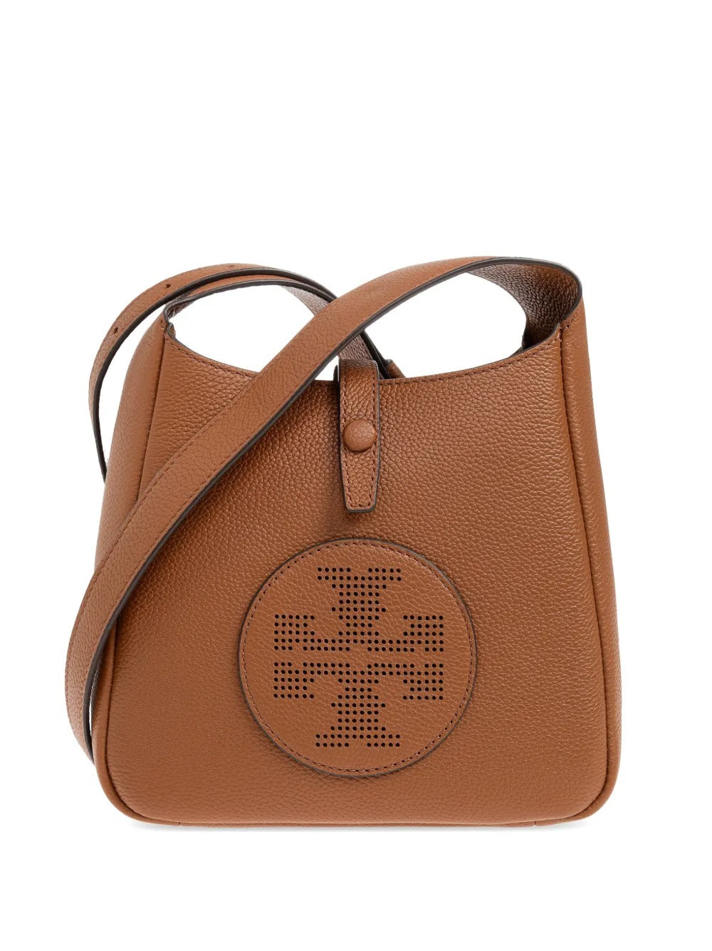 Tan bag, front view