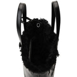 Black bag, back view