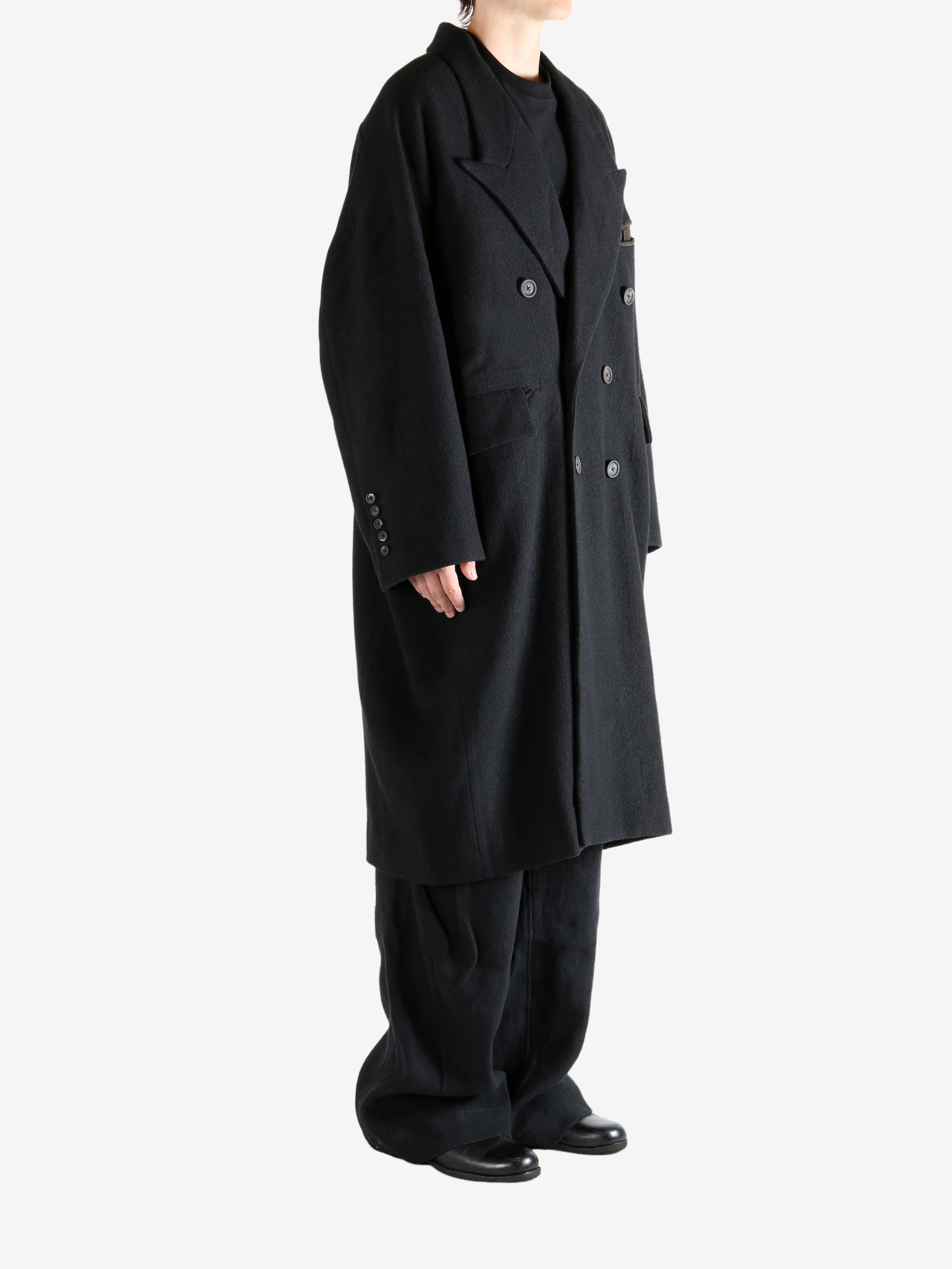 ZIGGY CHEN - Men Double Breasted Oversize Coat – Atelier New York
