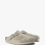 Tan sandals, front view
