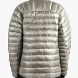 Tan jacket, full body view
