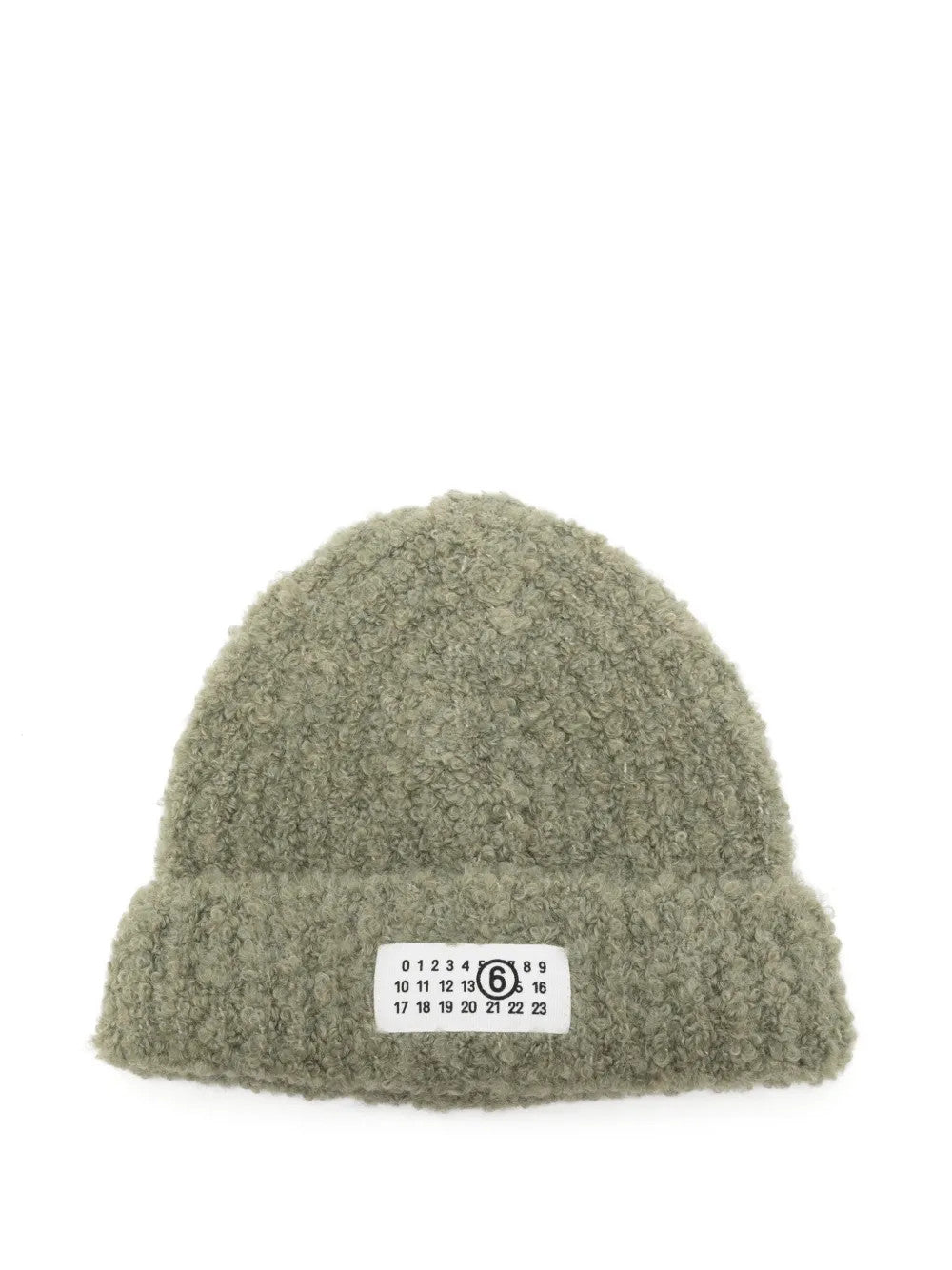 Green hat, front view
