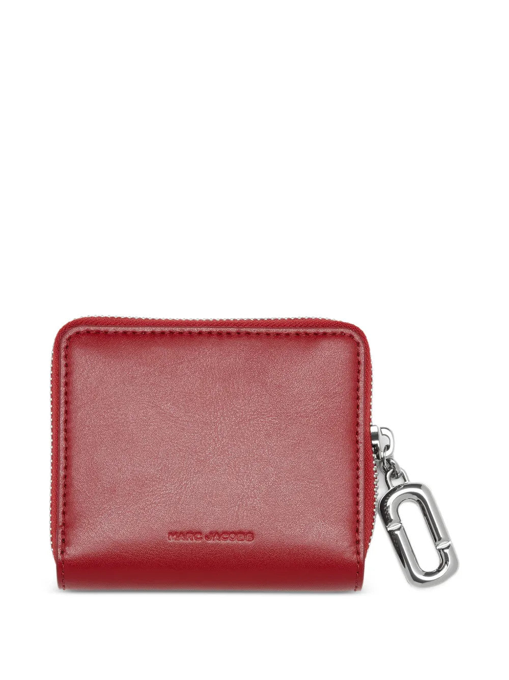 Red accessories, front view