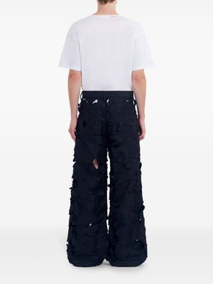 MARNI - Men Circle Laser Cut Trousers