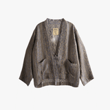 Blue jacket, front view