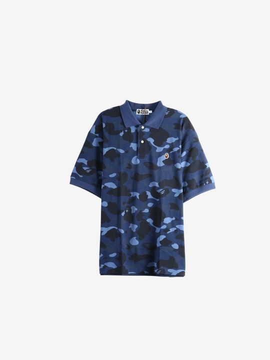 Navy t-shirt, front view