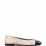 Pink shoes, side view
