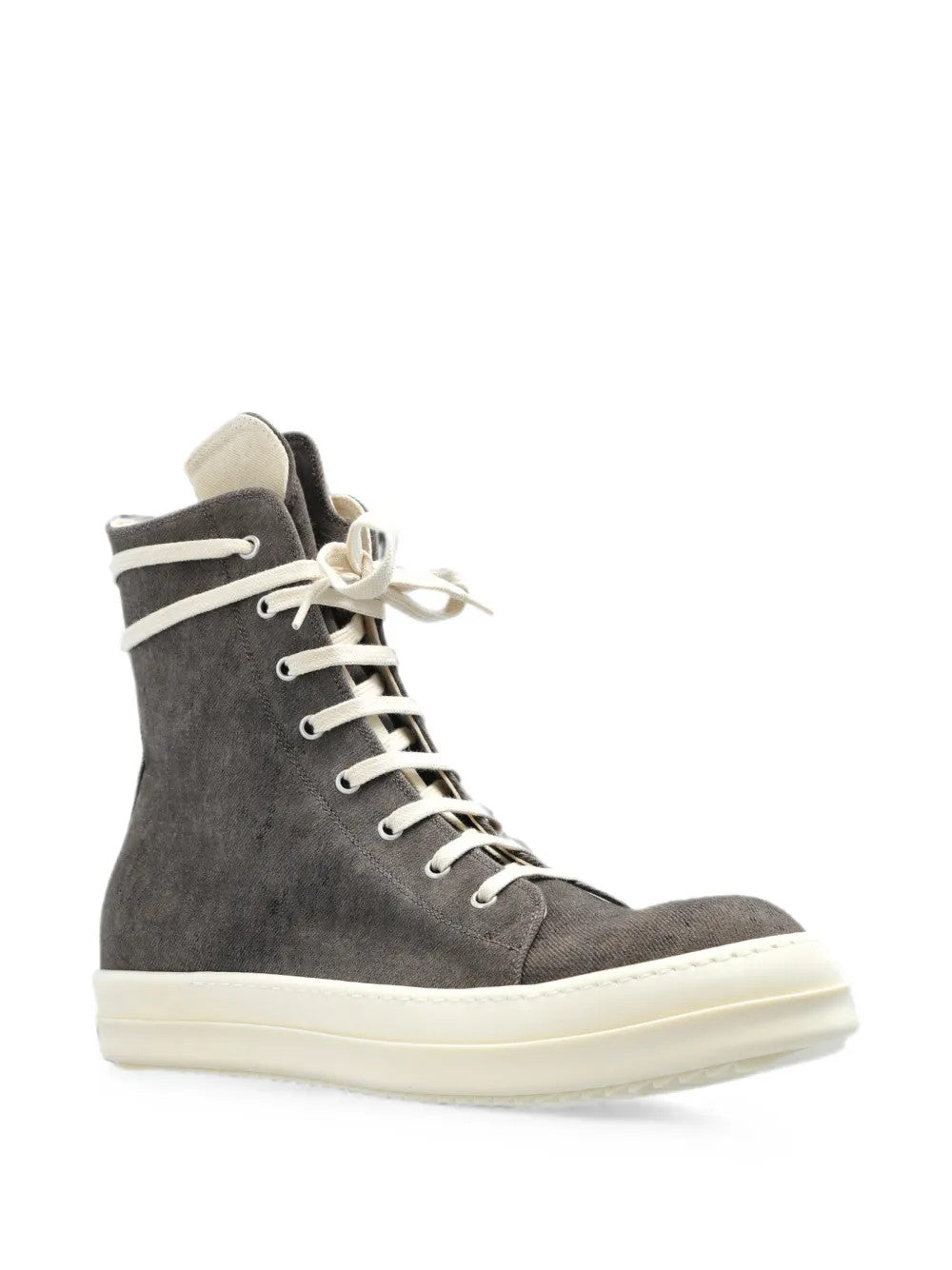 Grey shoes, front view