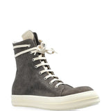 Grey shoes, front view