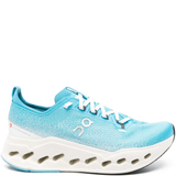 blue sneakers,front view