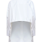 White shirt,back view