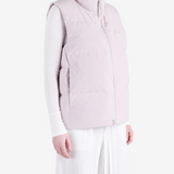 Pink top worn by a person, showing the top fit