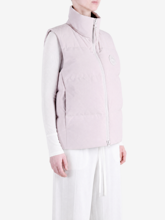 Pink top worn by a person, showing the top fit