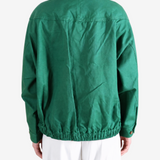 Green jacket, full body view