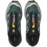 green sneakers,top view