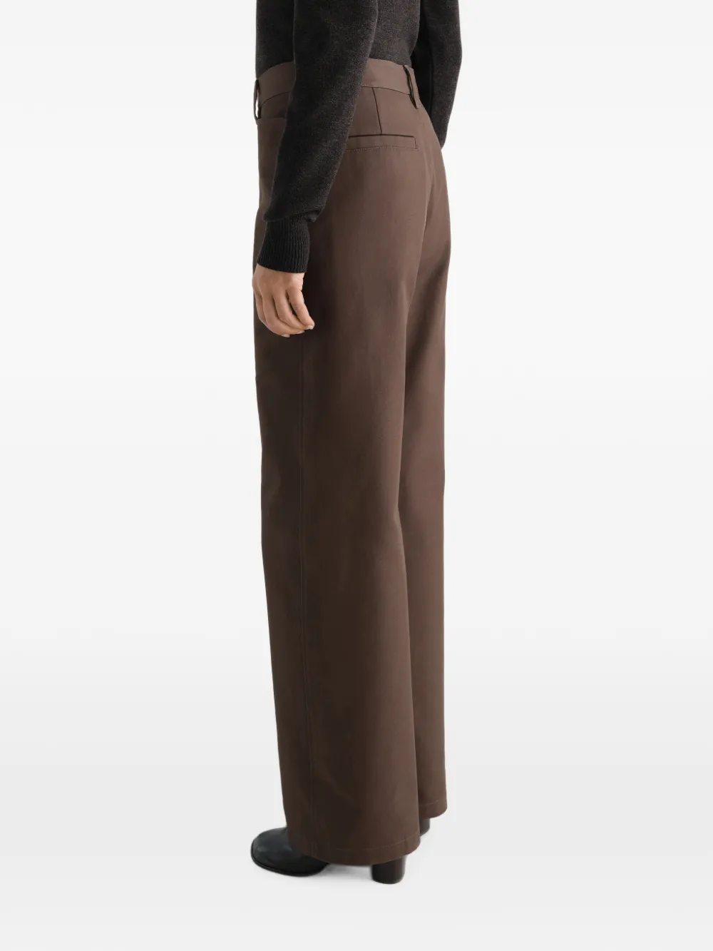 Brown pants, front view