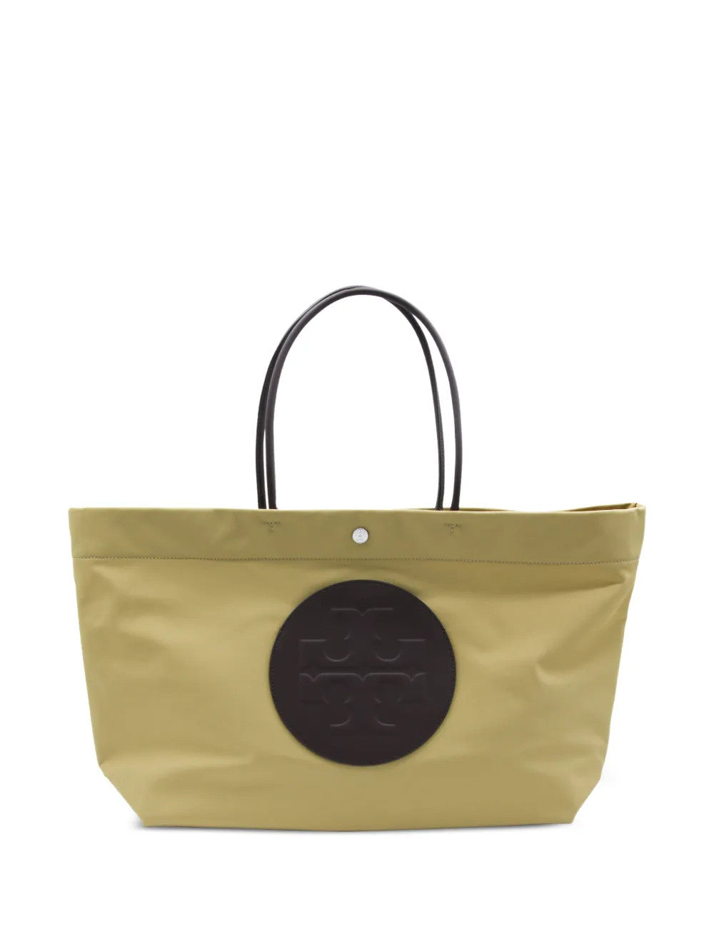 Tan bag, front view