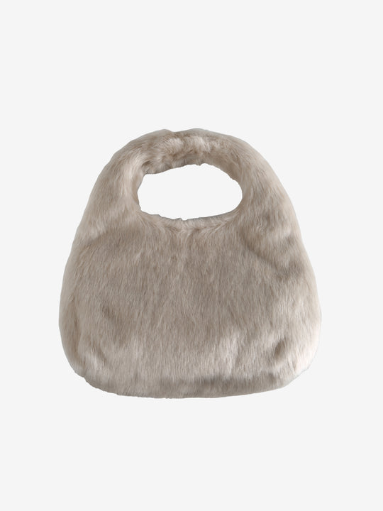 White bag, back view