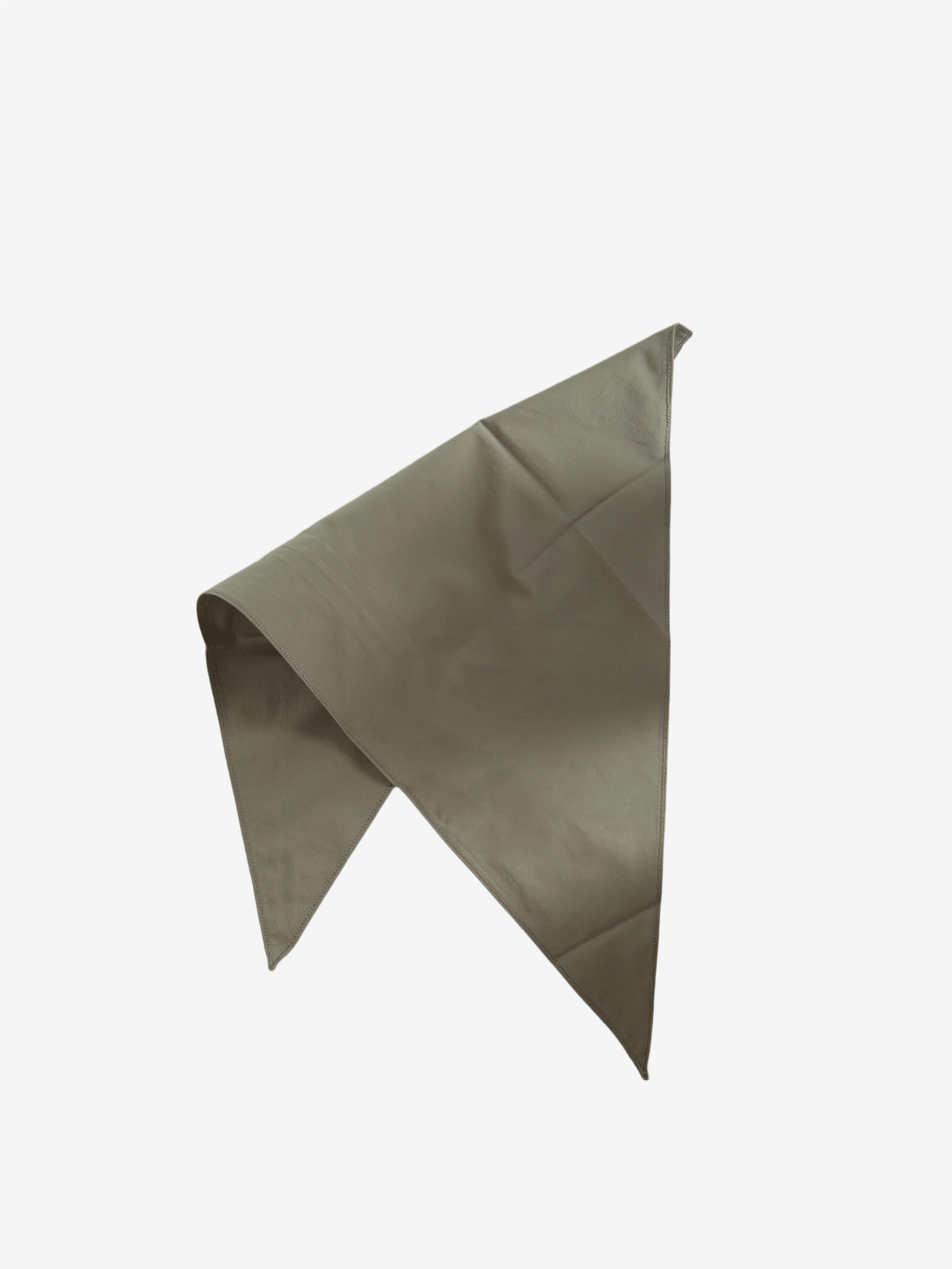 Tan scarf, front view