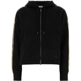 Black hoodie, front view