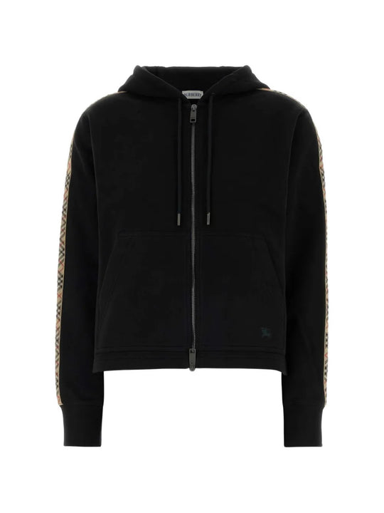 Black hoodie, front view