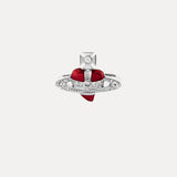 Red jewelry, front view