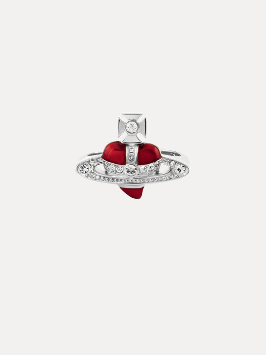 Red jewelry, front view
