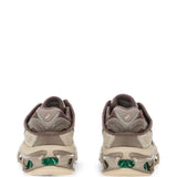 Brown shoes, back view
