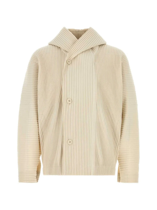 Tan blouson, front view