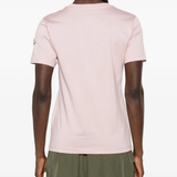Pink t-shirt, full body view