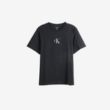 Black t-shirt, front view
