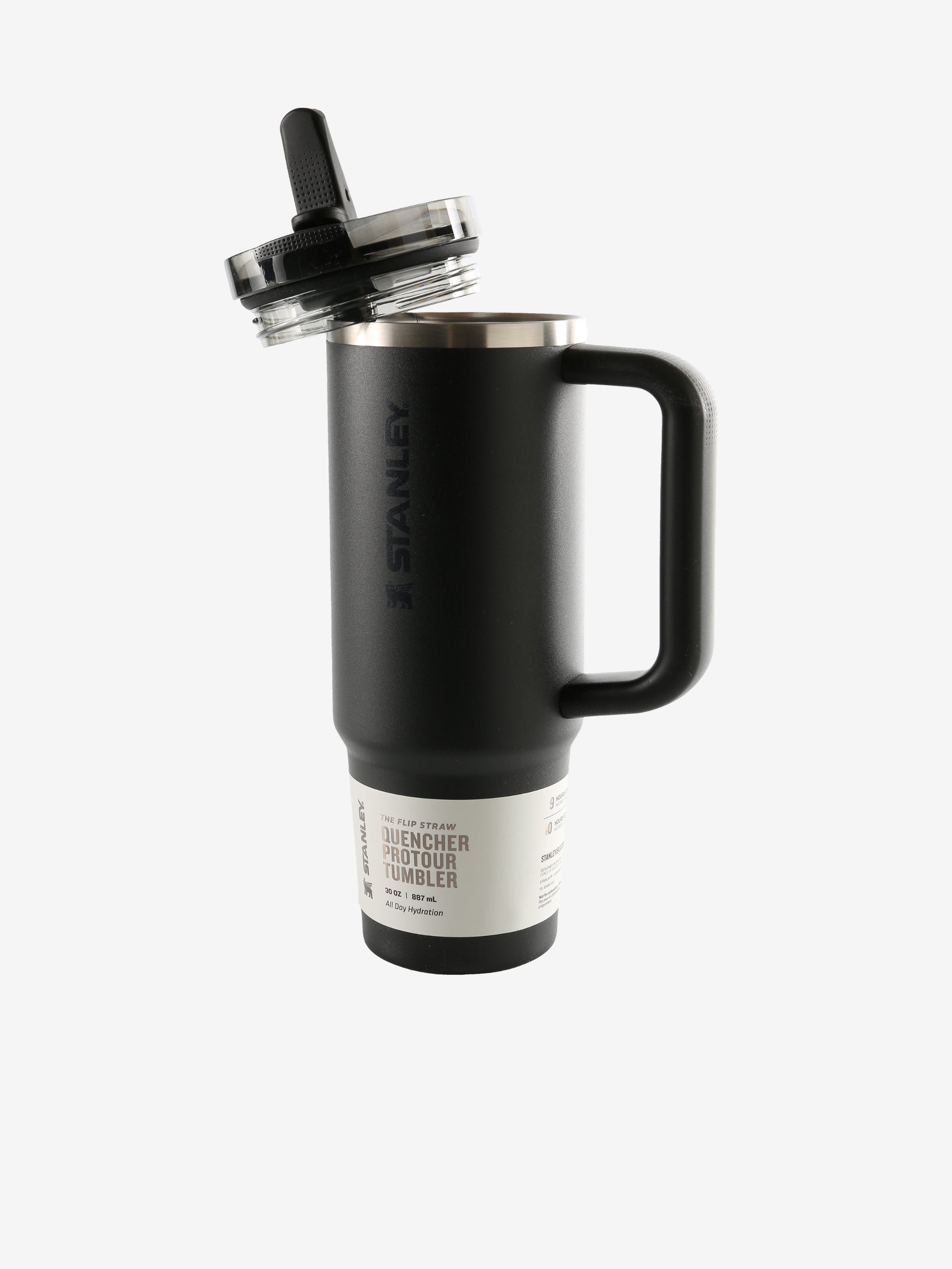 Black cup, front view