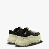 Black and beige sneaker,back view