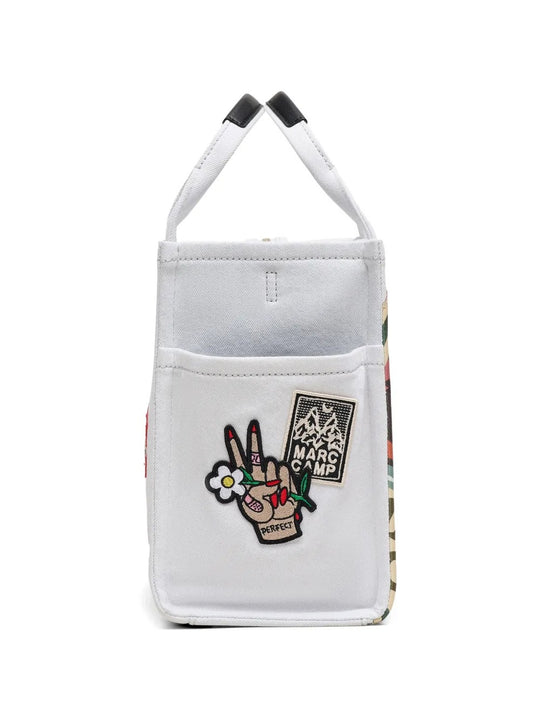 Grey bag, side view