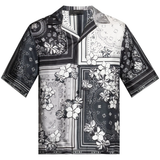 AMIRI - Men Bandana Floral Bowling Shirt