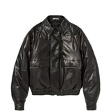 Black jacket, front view