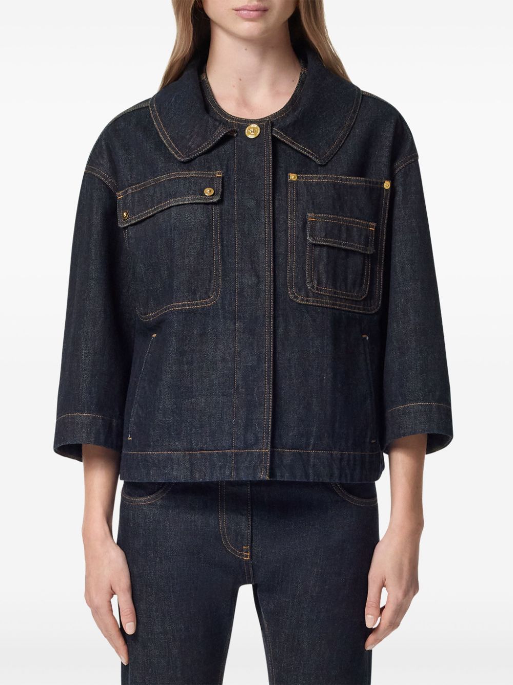 VERSACE - Women Denim Shirt