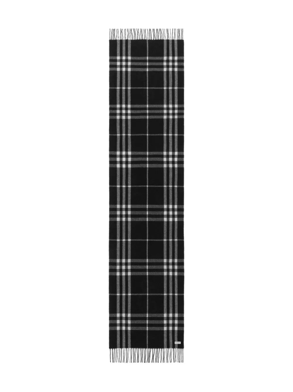 Black scarf, front view