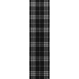 Black scarf, front view
