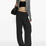 Black top, full body view