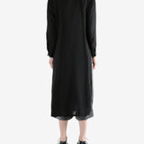 Black dress,full body view