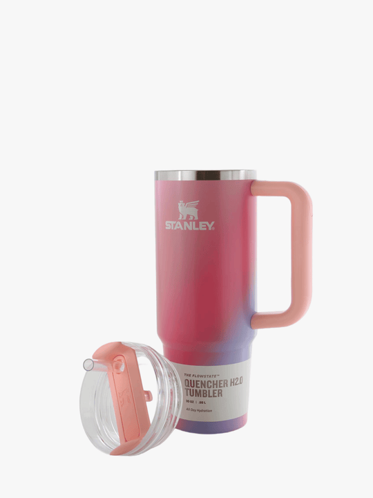 Pink product, front view
