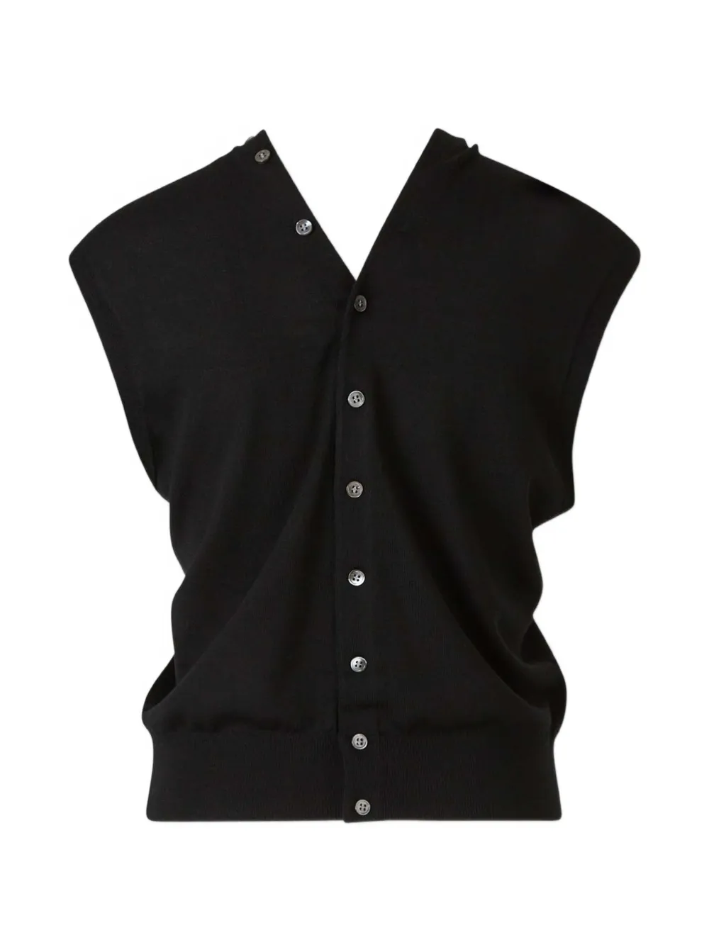 Black top, front view
