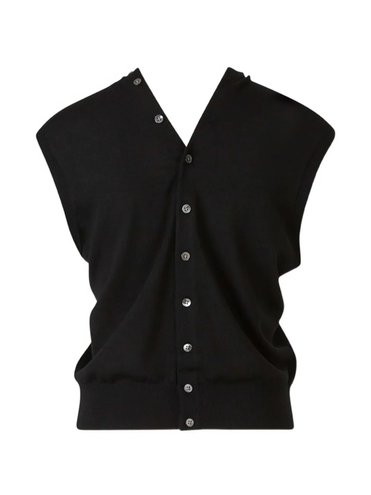 Black top, front view