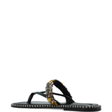 green sandals,back view